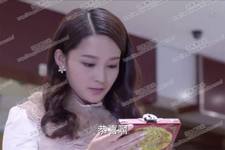 批发采购耳钉-千金归来李沁沈长青同款耳钉 珍