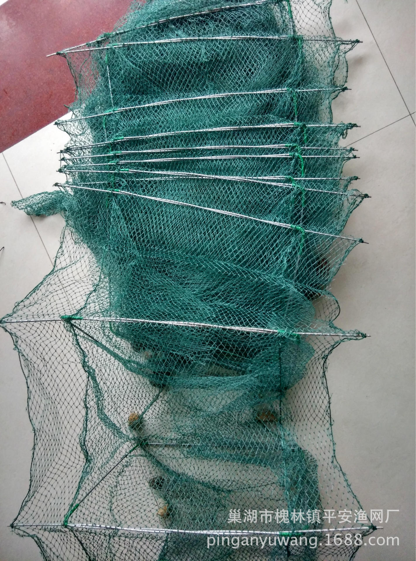「图」地笼王 专业生产各种地笼虾笼鱼笼图片5-马可波罗网