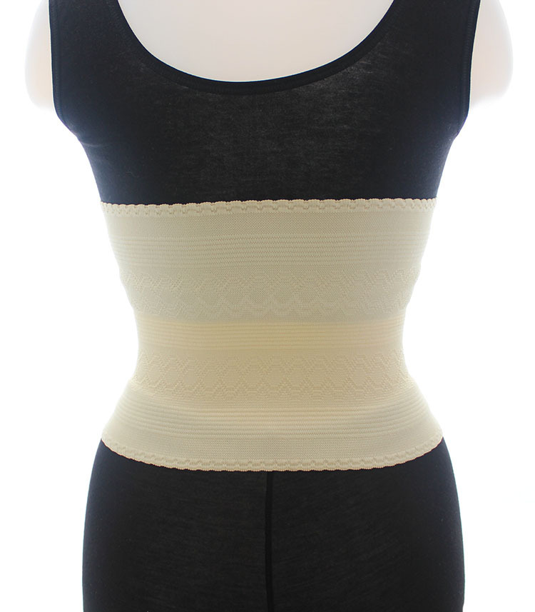 les tt束胸短款绷带减肥束腰带收腹带束腰夏季超薄塑腰带束腹带女