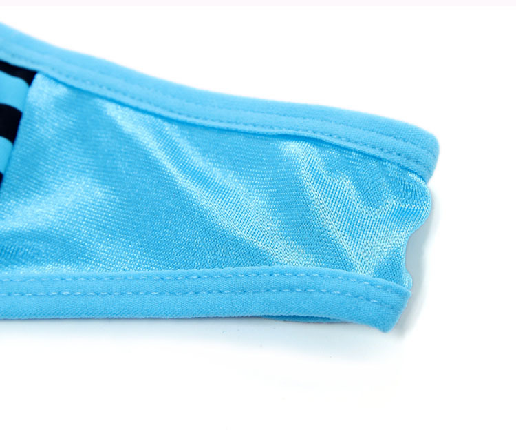 高档蝴蝶结全棉泳布<em>女丁字内裤批发</em> 女式T裤 