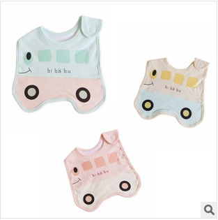 嬰幼兒用品 比芭佈A44 卡通小汽車圍嘴 圍兜 全棉造型圍嘴工廠,批發,進口,代購
