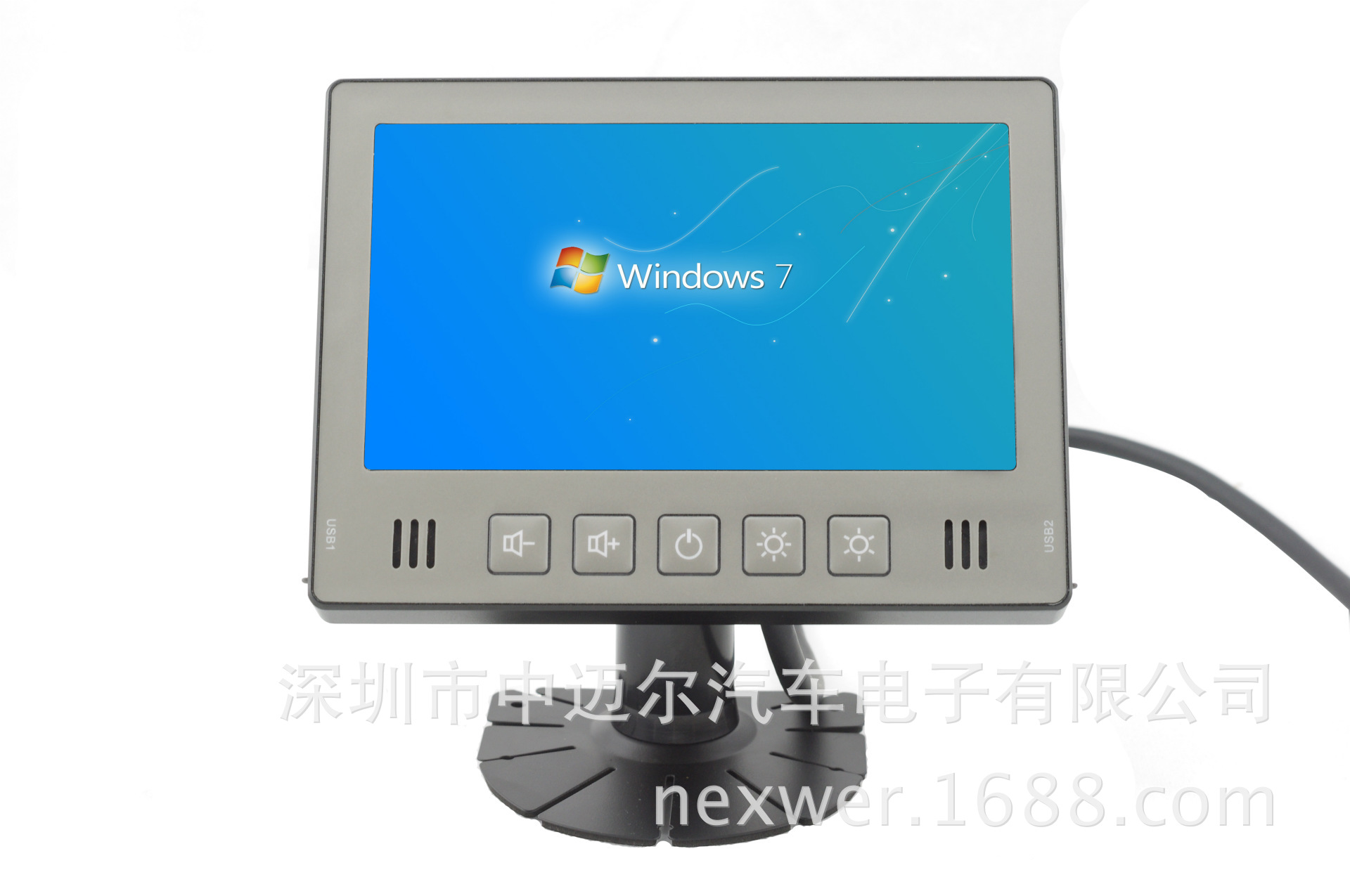 7寸显示器 正面