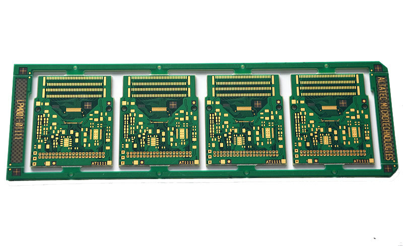 供应10层绿油沉金PCB线路板 图片