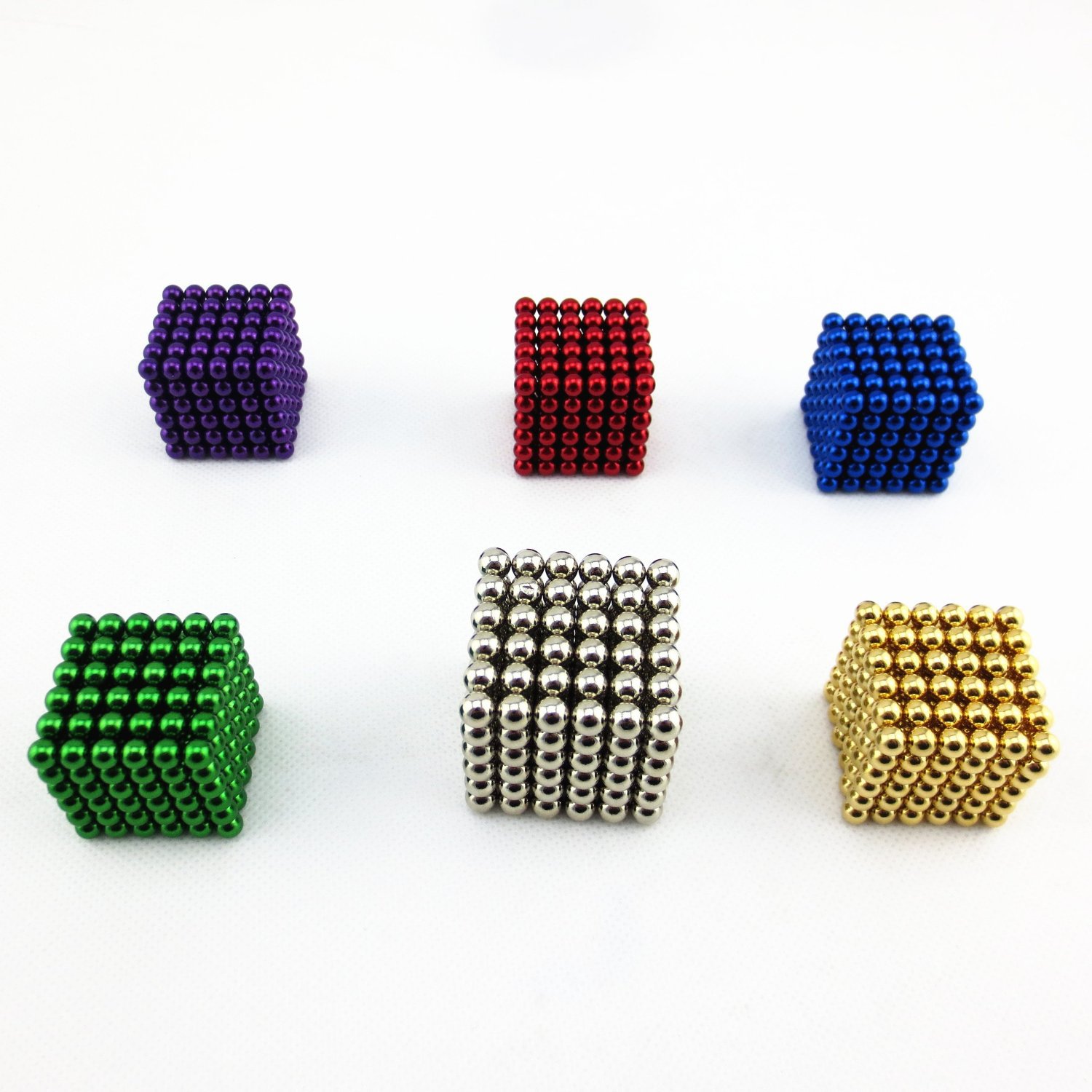 正品5mm 216颗巴克球魔力磁球磁铁益智玩具巴基磁力魔方积木彩色
