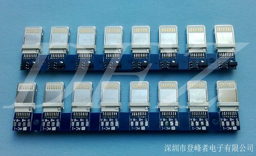 供应iphone6,iphone5 苹果5精仿原装一体式带认证lightning接口
