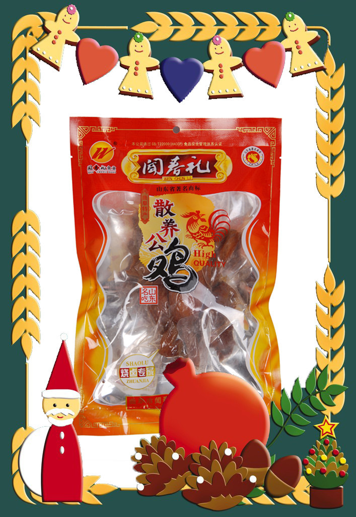 闻春礼散养公鸡秘制卤味 即食烧鸡肉类零食年货 必备曲阜特产