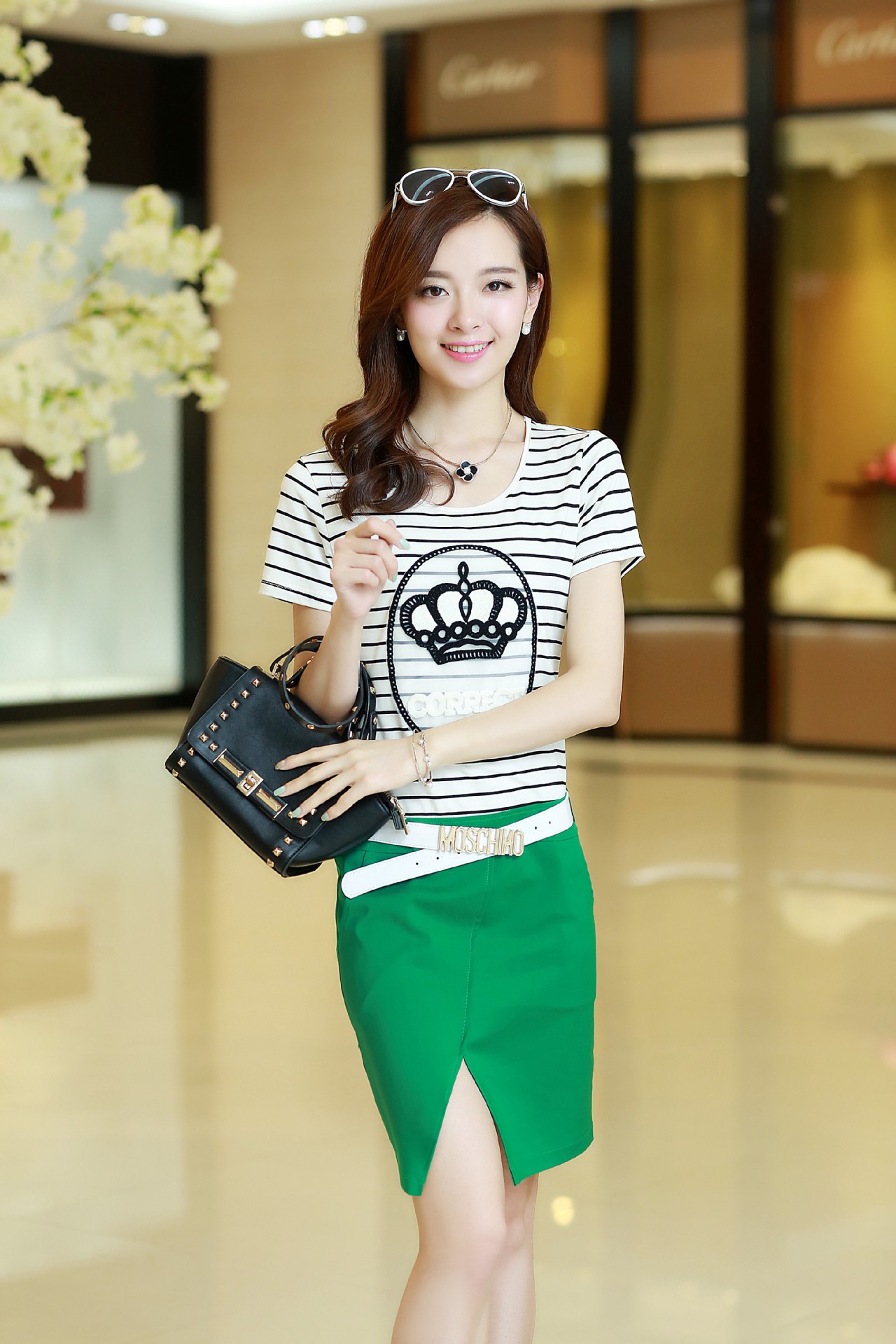 <em>欧洲</em>站2014夏季<em>女装</em> 欧美<em>大牌</em>时尚<em>女装</em>开叉休