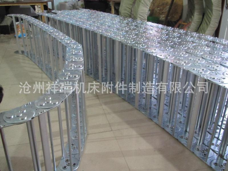 厂家直销钢铝拖链 加工中心钢制拖链价格