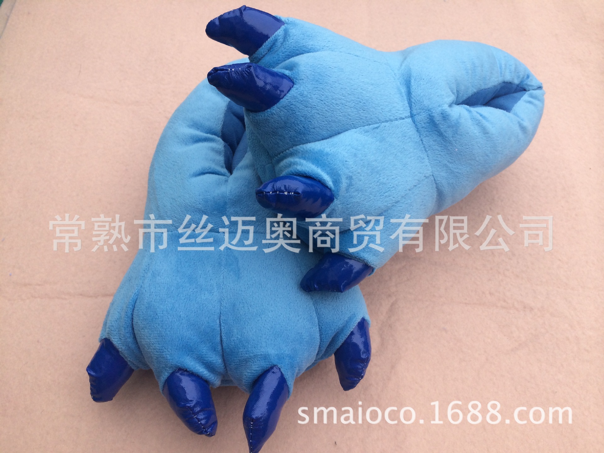 家居拖鞋-<em>卡通</em>连体<em>睡衣爪子</em>鞋恐龙鞋史迪奇皮
