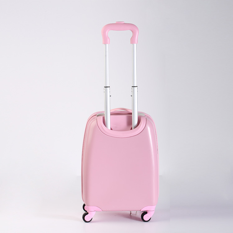 廠傢直銷兒童硬殼拉桿行李箱 汽車款旅行箱 萬向輪登機箱包批發