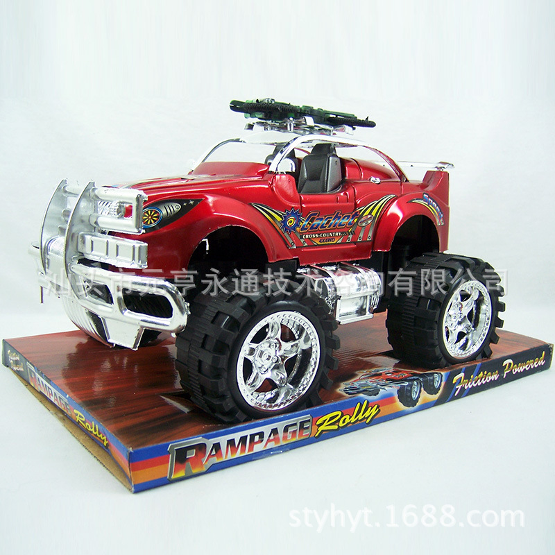 跑江湖地摊玩具批发 P罩套圈玩具车 大惯性车