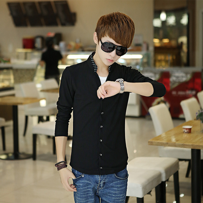 2014秋季男装新款毛衣 <em>韩版修身</em>潮男<em>开衫外套</em>