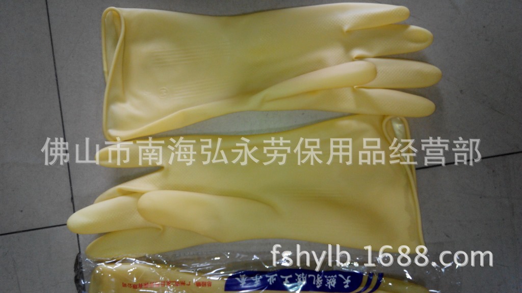 东方红纯胶牛筋加厚天然乳胶工业手? height=