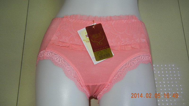 <em>内裤</em>-莫代尔<em>女式</em>三角内裤 蕾丝花边<em>中腰内裤</em>-内