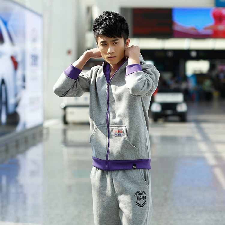 2014新款<em>品牌</em>运动<em>男装</em>时尚<em>休闲</em>男式运动<em>卫衣</em>