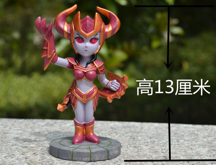 【皮肤全套联盟LOL手办玩具龙血武姬希瓦娜英雄小书的折法图片