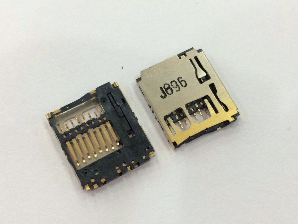 连接器-原装ALPS牌子TF卡座 SIM卡座 手机卡