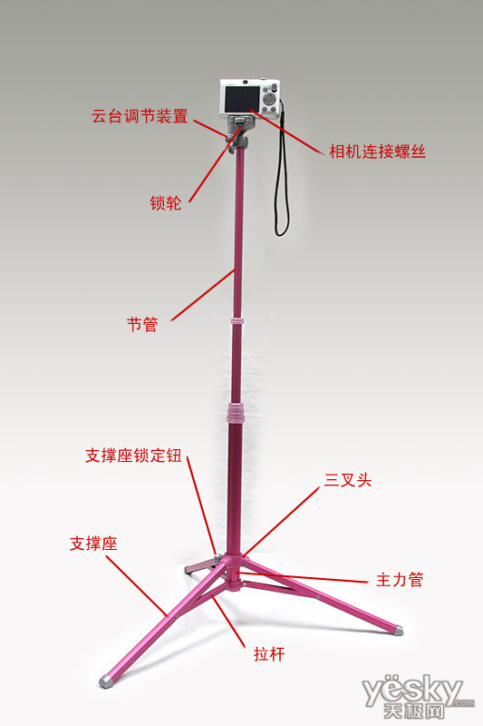 加工生产 可组装调节三脚架 广告版支撑架 展示板支撑架 三角架