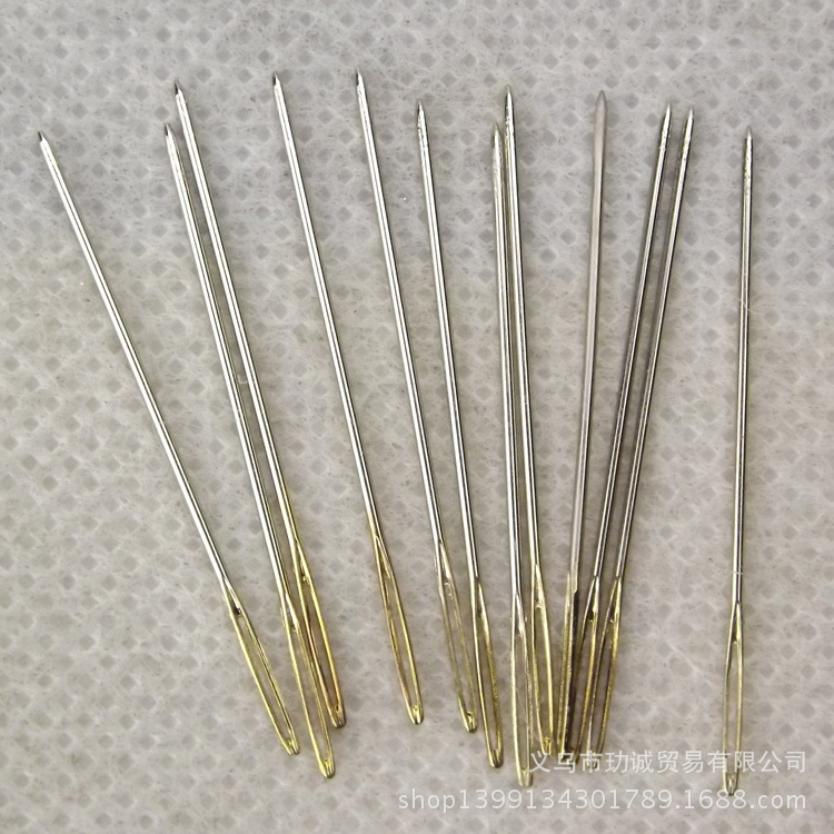 十字绣工具 金尾针 钝头针 绣针24号中格 26号 配件 绣花针