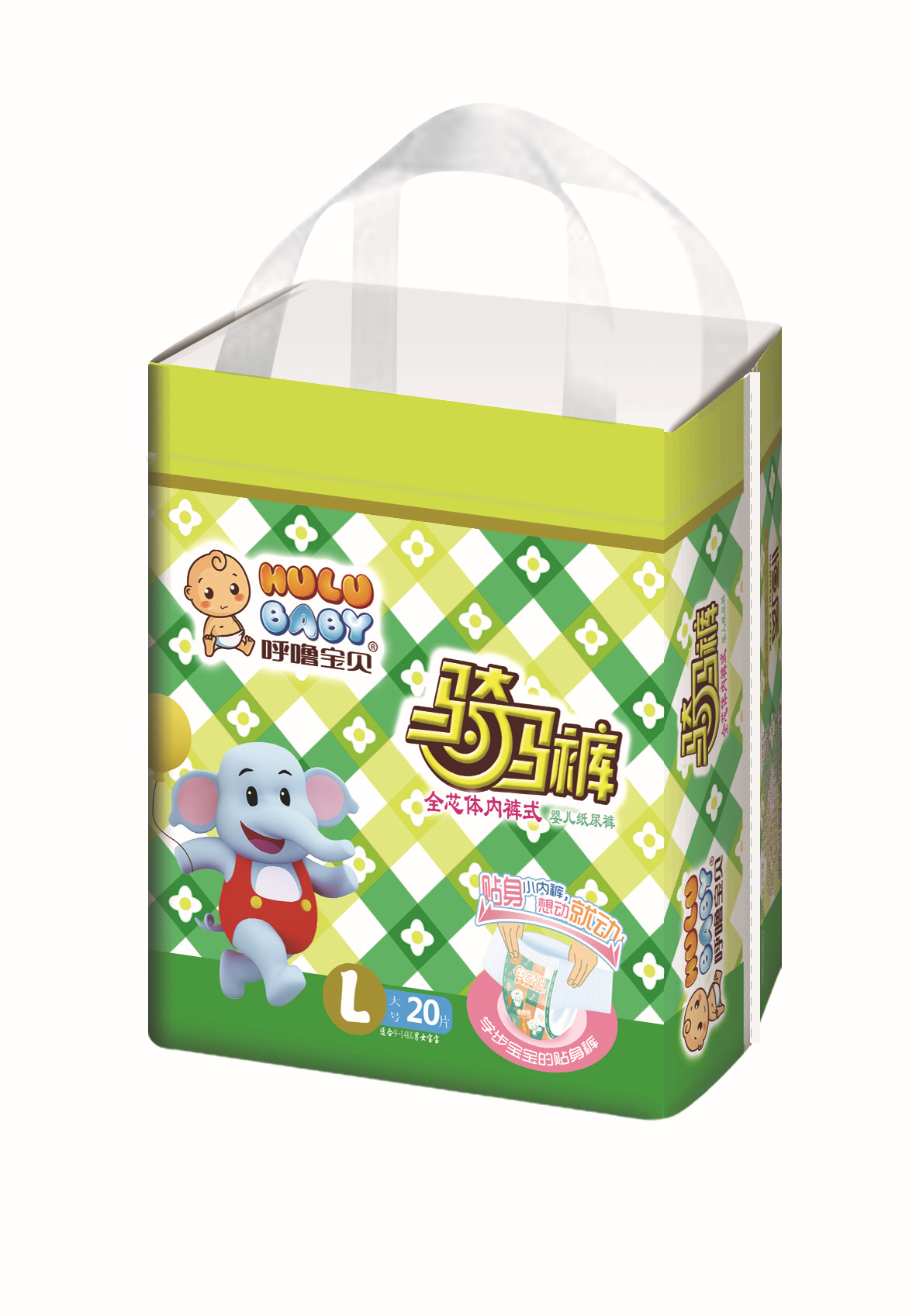 纸尿裤-【特价包邮】<em>呼噜宝贝</em>5077XL码18片婴