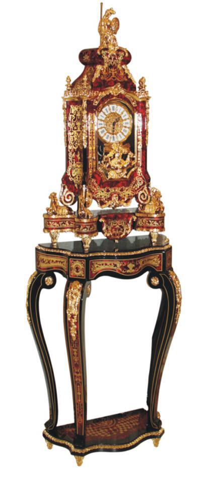 T202-1 胜利女神台钟(威士忌冰花红)