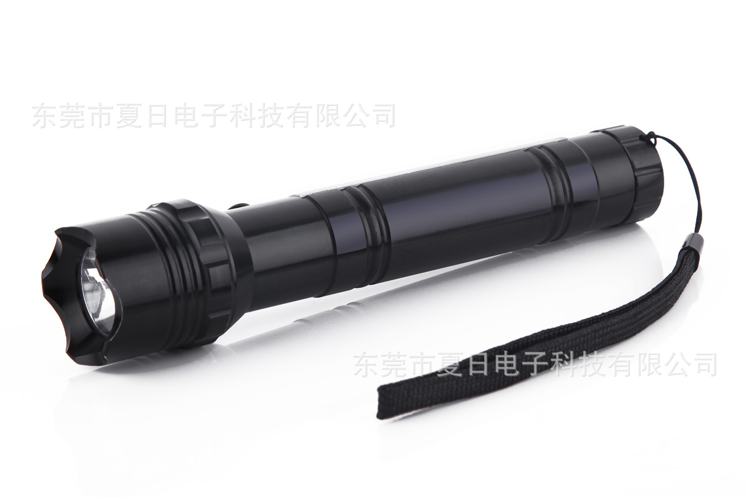 太阳能强光手电筒