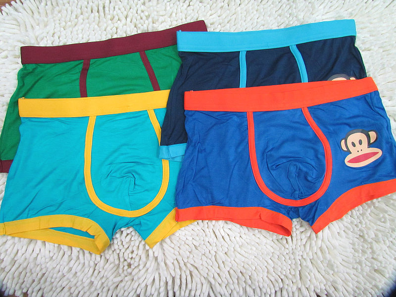 <em>内裤</em>-<em>大嘴猴</em>莫代尔内裤批发 <em>男士内裤</em> 中腰男式