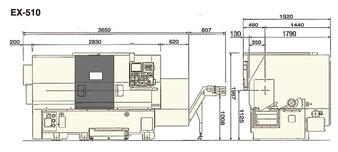 车铣复合系列车床EX-510