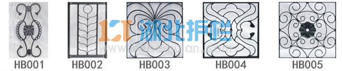 重庆开县阳台护栏同款不同花纹