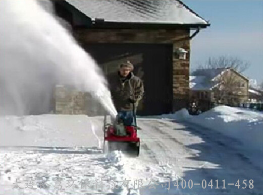 手推式揚雪機