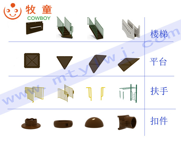 组合滑梯配件111