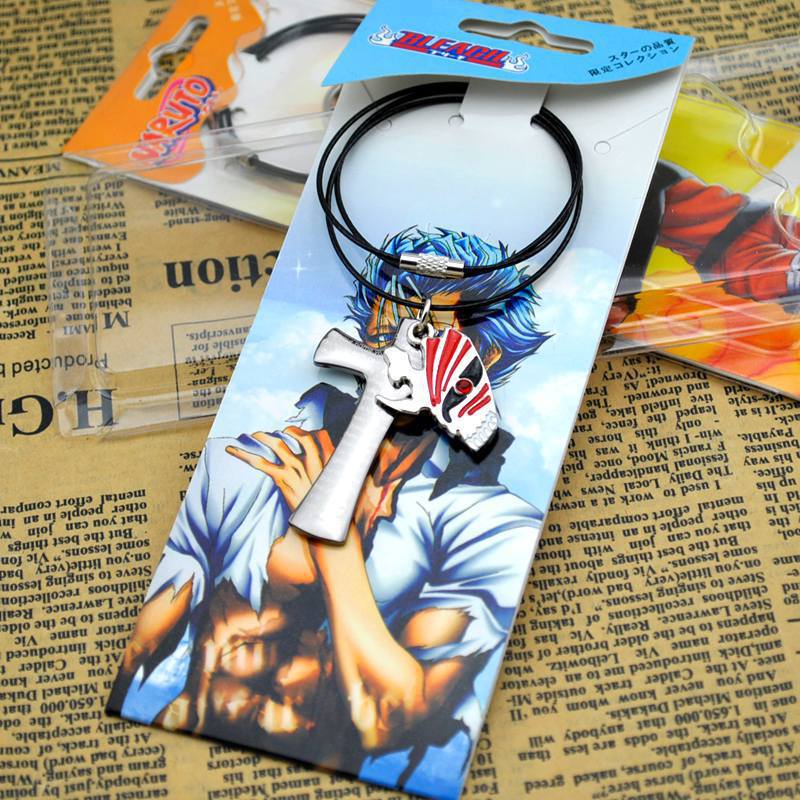 动漫 死神 破面标志 双牌十字架项链 挂件 图片