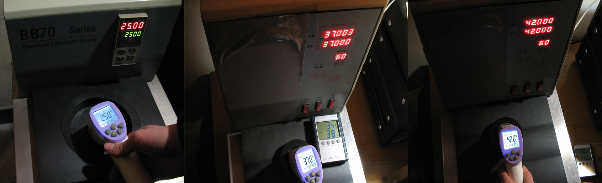 人體測溫機和檢測機對比