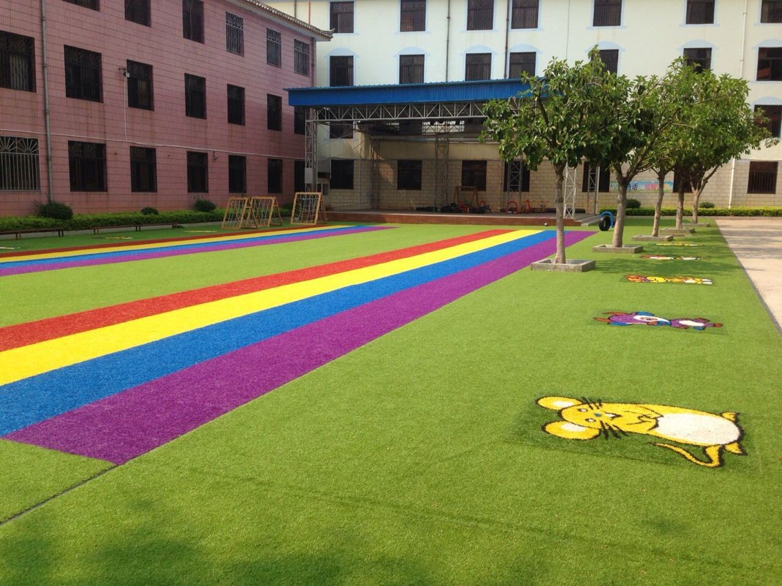 幼儿园专用人造草坪人工草皮地毯假草防晒耐磨