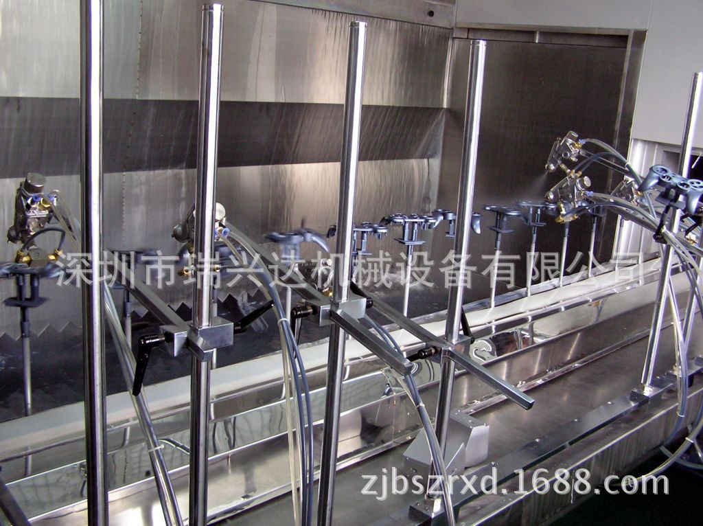 【定制塑胶喷油线 喷漆线 UV涂装生产线 自动