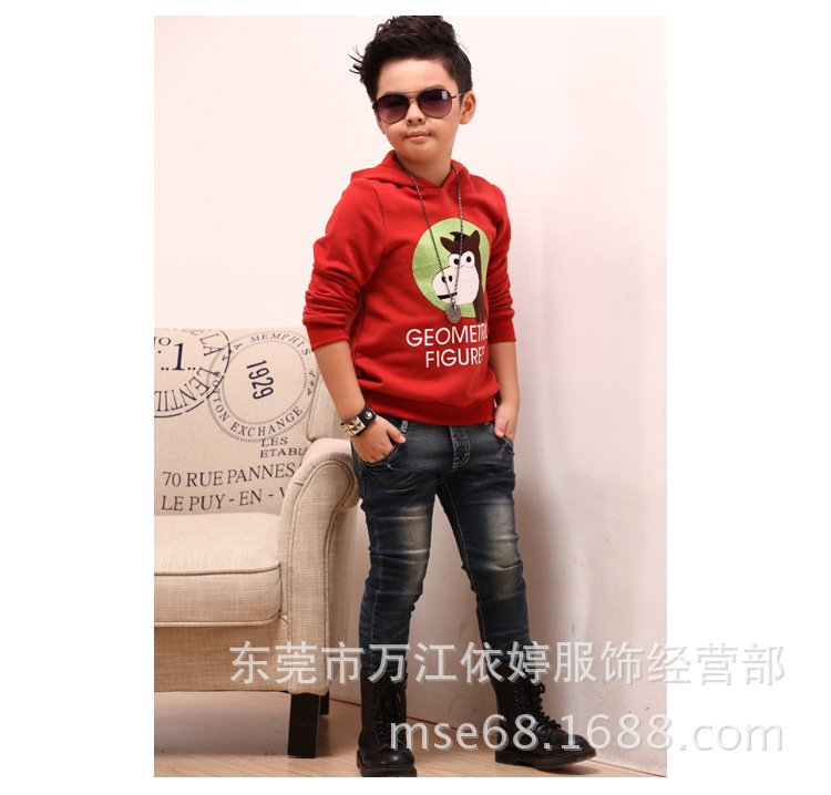 外贸童装 <em>宝宝</em>心动卫衣 户外必备正品卫衣连帽