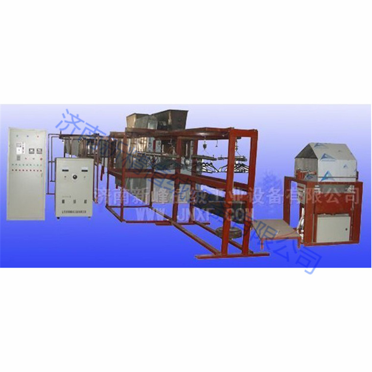 衣架自动植绒设备生产线