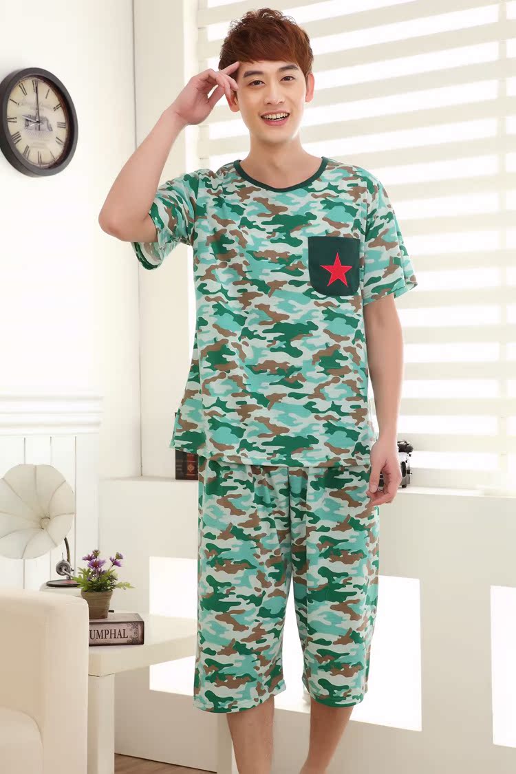 批发采购情侣装-2014<em>仙得美</em>夏季短袖情侣<em>睡衣</em>