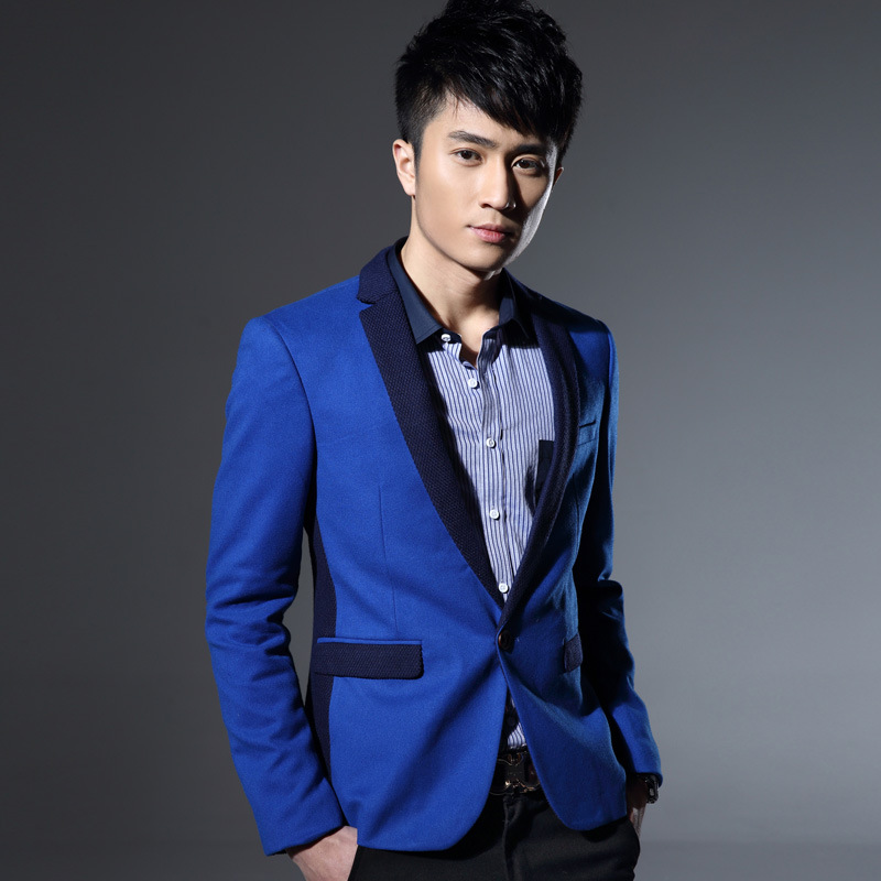 一件代发 2014春装新款 <em>男士</em>时尚都市休闲 <em>西装</em>