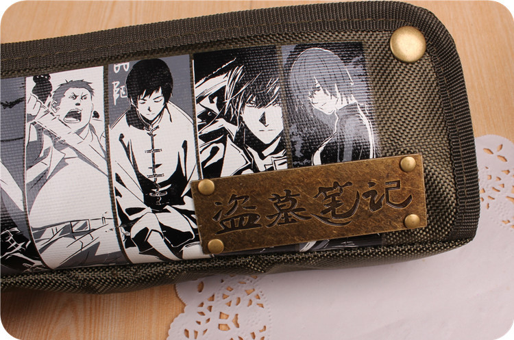 韩国文具 璀璨卡通盗墓笔记密码锁笔袋 学生文