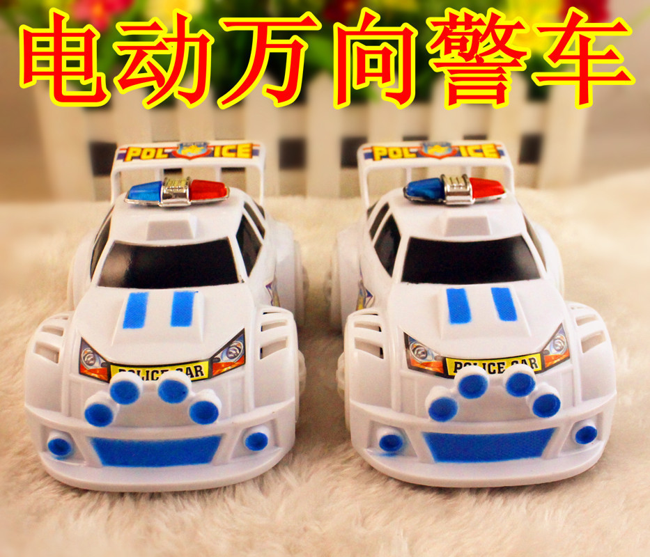 电动玩具 闪光带音乐警车 广东玩具义乌玩具小