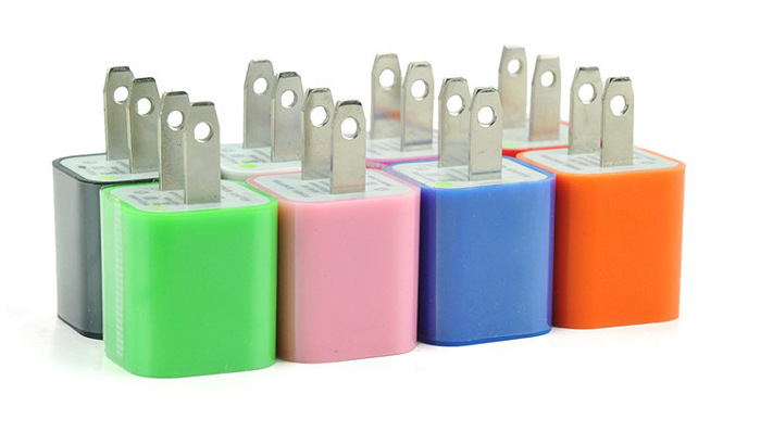 手机充电器-批发 创意家居生活糖果色通用USB
