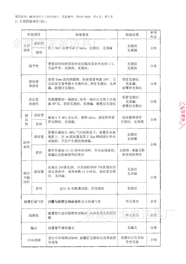 检验报告6