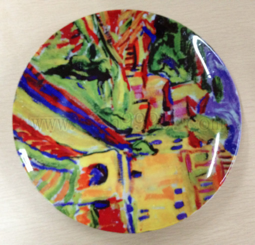 【热转印礼品定制 企业团体活动定做陶瓷盘 月光盘 10寸月光盘】价格,厂家,图片,陶瓷工艺品,广州醉好贸易有限公司-马可波罗网