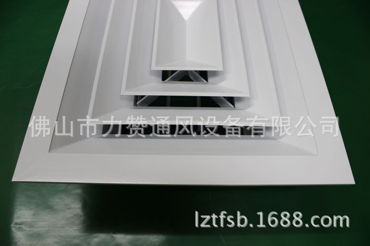 铝合金散流器8带人字闸开