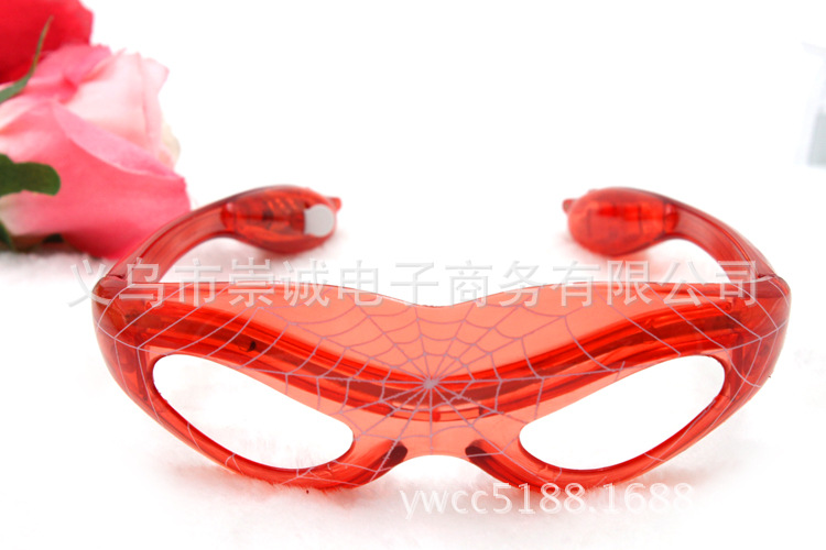 蜘蛛侠眼镜红色