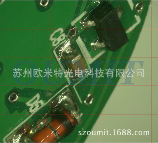 PCB焊点三维显微镜检测效果  (1)