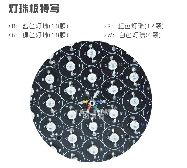 LED02OTHR0044813灯珠板特写