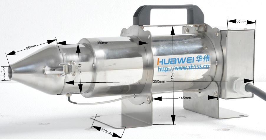 HWIR300Q-3熱風器尺寸
