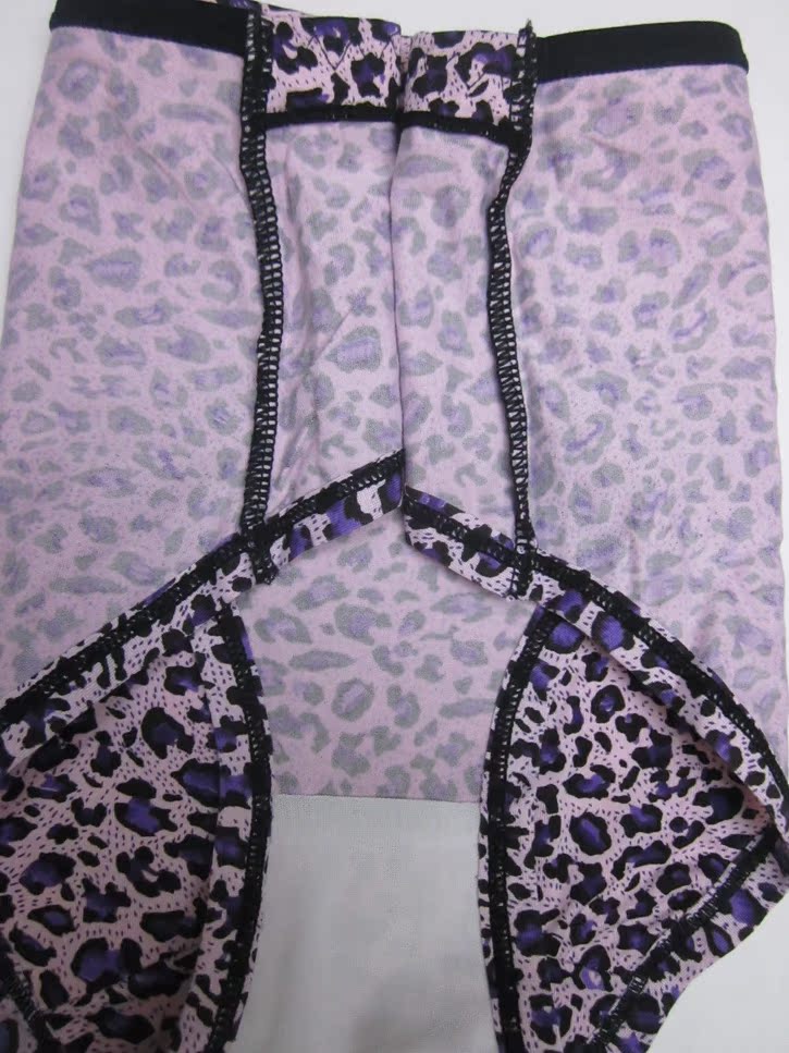 女士<em>内裤</em>-<em>义乌内裤批发</em> 印花豹纹女士三角裤 外